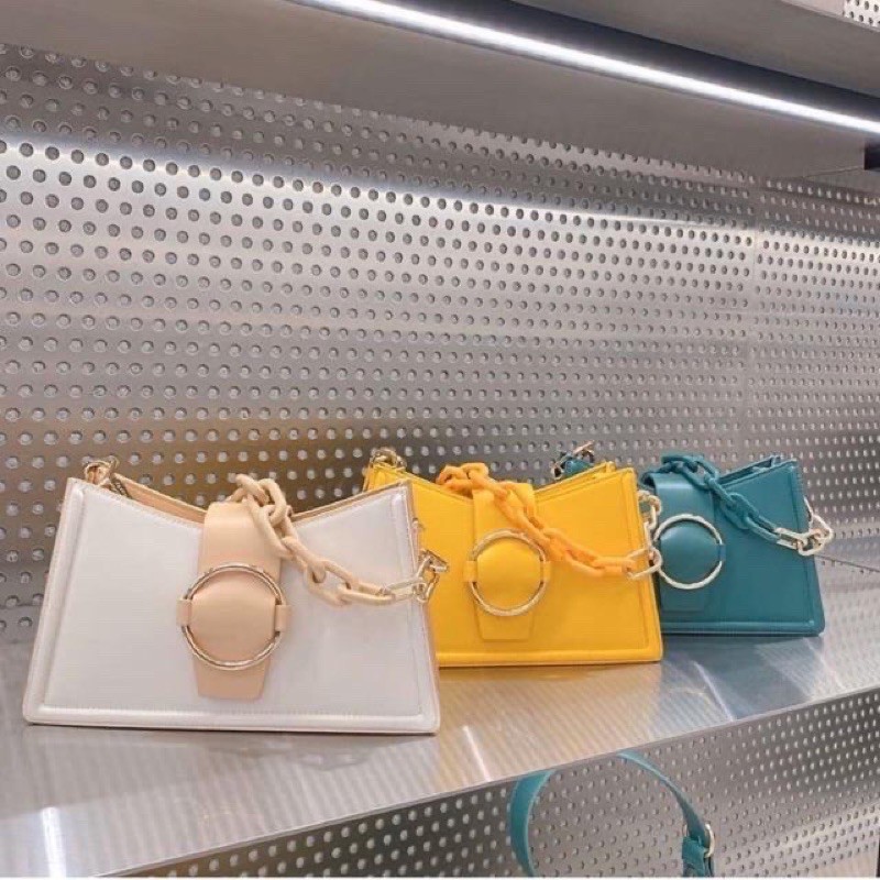 Pedro acrylic chain shoulder bag