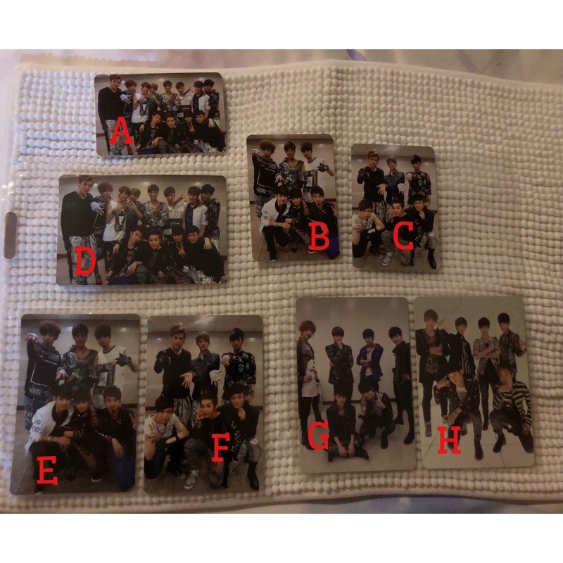 EXO - OFFICIAL RARE LIMITED PHOTOCARD PC (MAMA ALBUM)