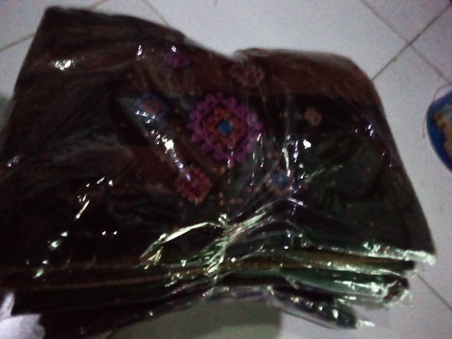 Baju Gamis Jumbo Melar Motif Batik Damar