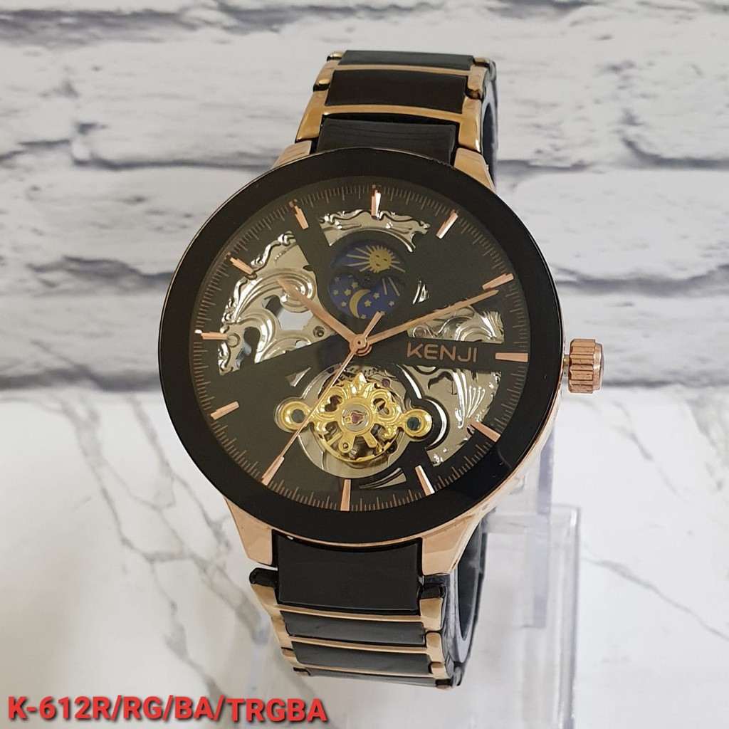 JAM TANGAN MEKANIK OTOMATIS PRIA ORIGINAL KENJI 612