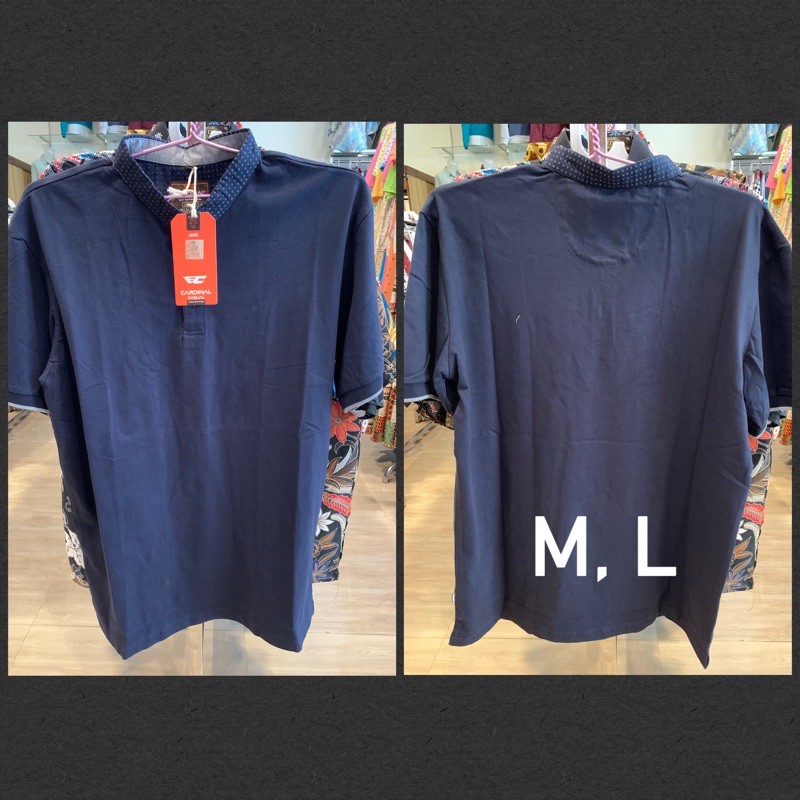 Kaos Kerah Pendek Cardinal