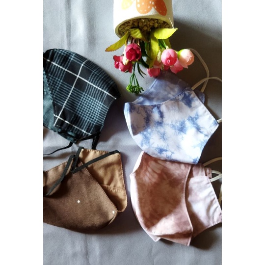 Masker Kain / Masker Kain katun / Masker kain kaos