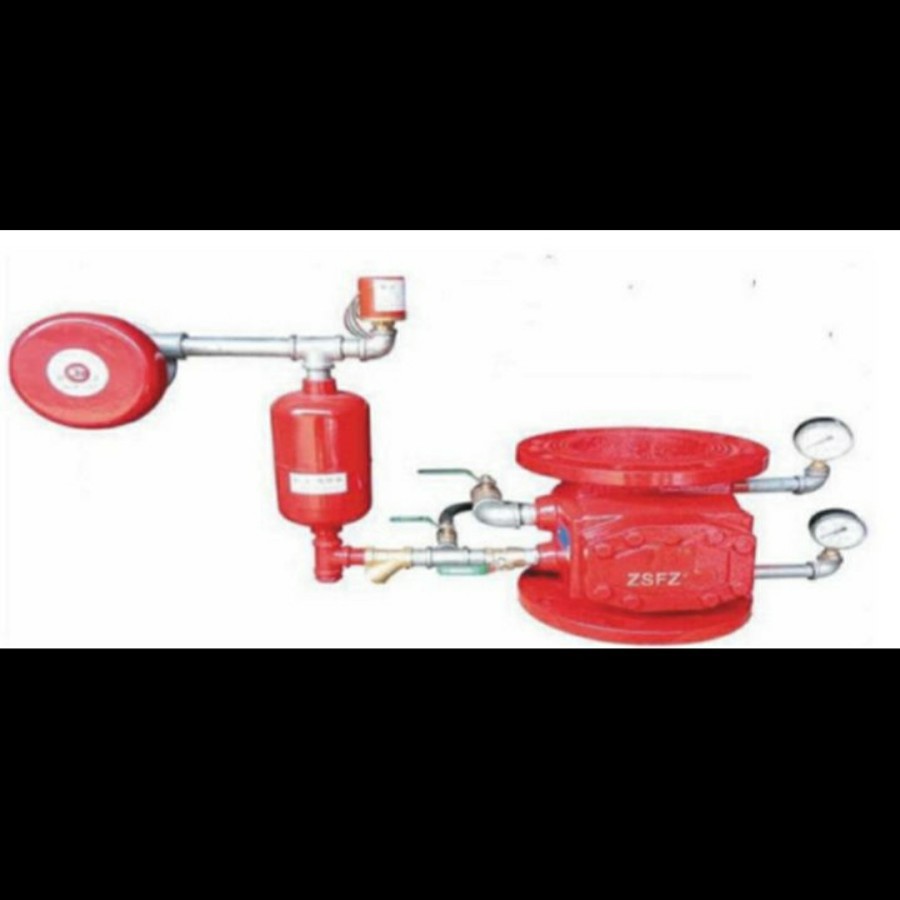 Alarm gong & trim set 6in Feji