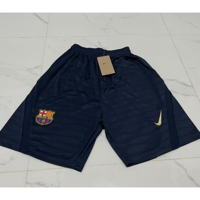 CELANA BOLA BARCELONA HOME BLACK HITAM 2022 2023 GRADE ORI