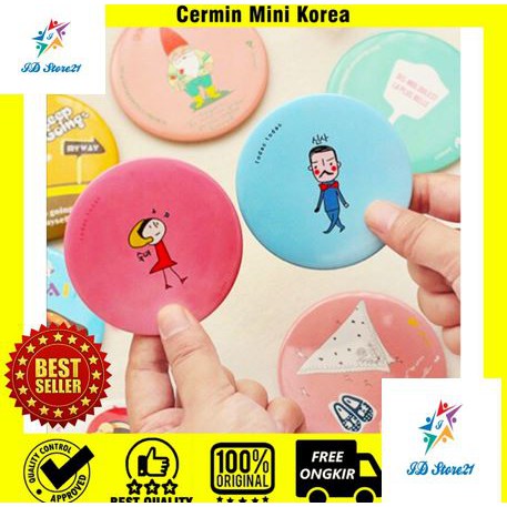 Cermin Rias Mini Korea - Kaca Makeup Mini - Souvenir PerNikahan