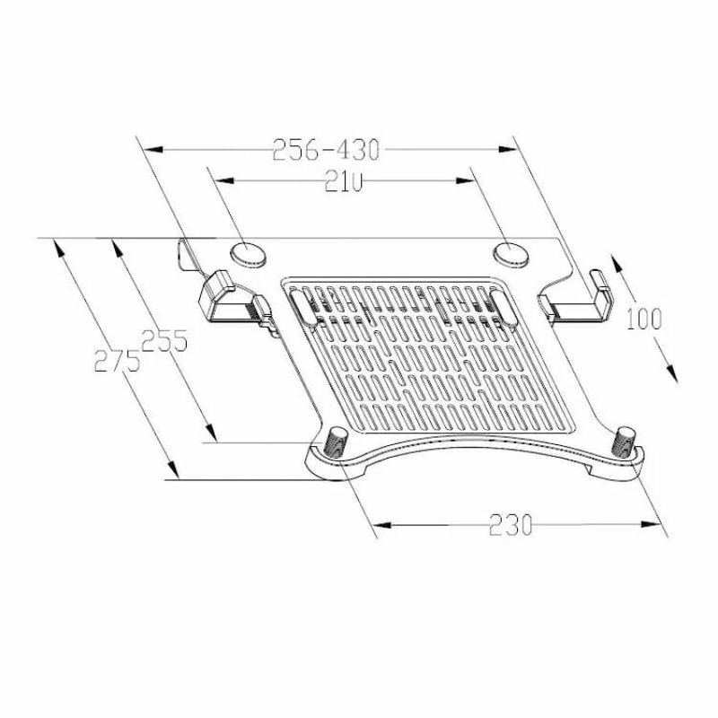 Tray Laptop 10&quot;-15.6&quot; Inch Nampan Laptop Import GT-2H Laptop Holder