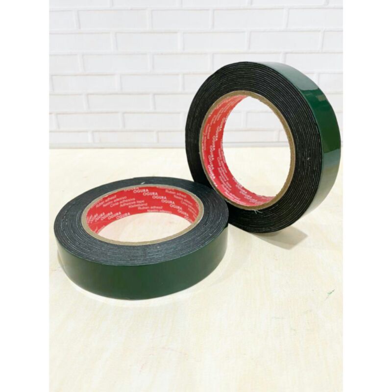 

Double Tape / Dobel Tip 1 Inch PE Foam Hijau - Solasi Busa