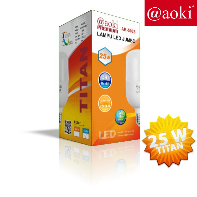 Aoki Lampu Led Titan 25W Ak 5025