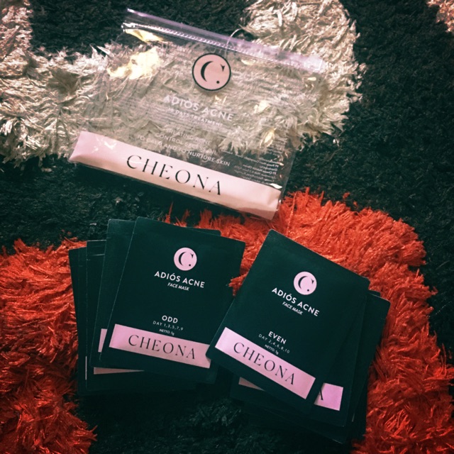 Adios acne cheona