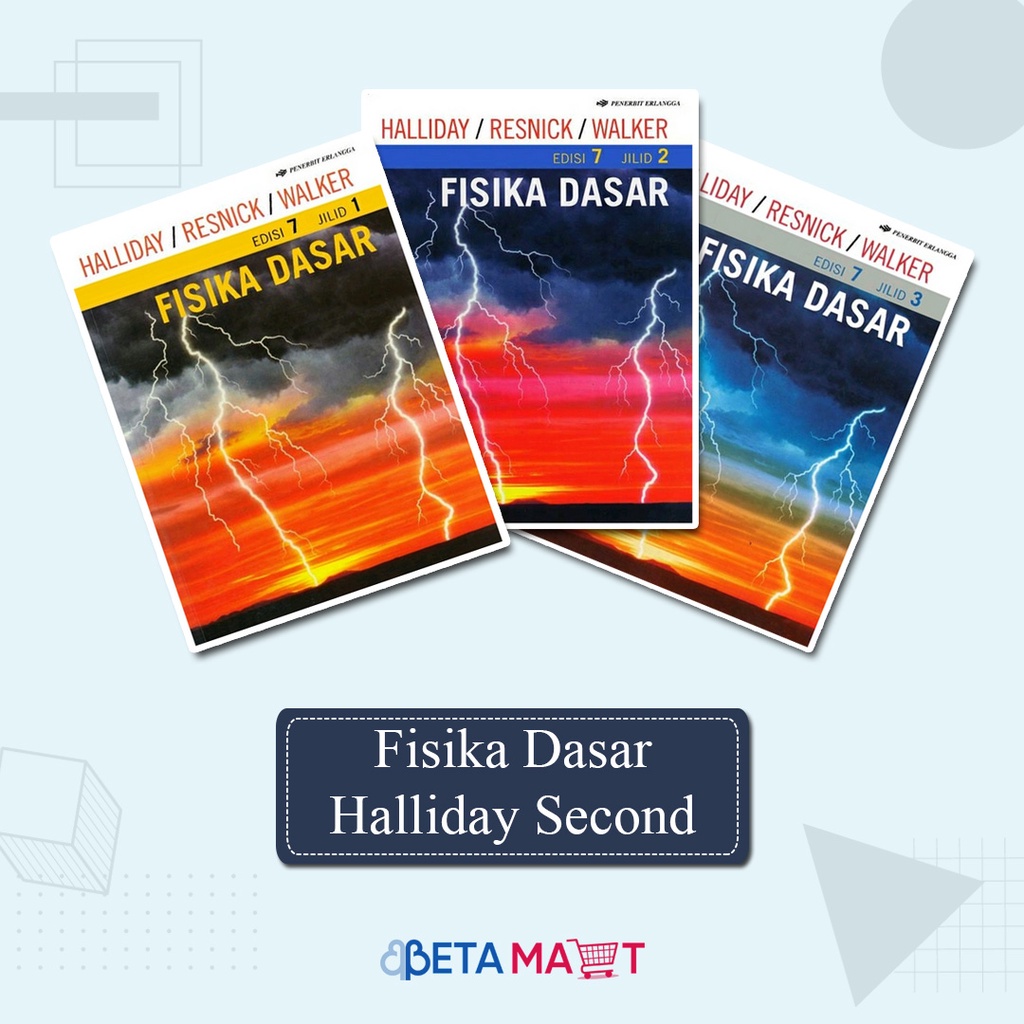 Buku Teks General Physics Fisika Dasar Halliday Kuliah Original Bekas