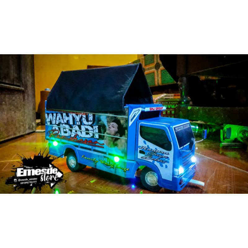  Miniatur  truk  OLENG  NEW WAHYU  ABADI  Shopee Indonesia