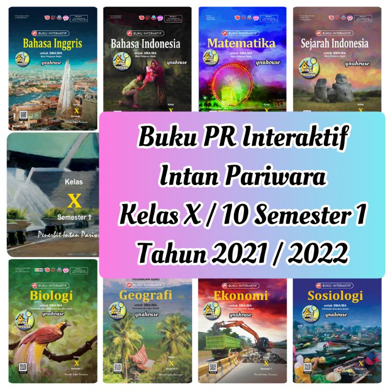 Buku Lks Pr Intan Pariwara Sma Ma Kelas X 10 Semester 1 Tahun 2020 2021 Shopee Indonesia