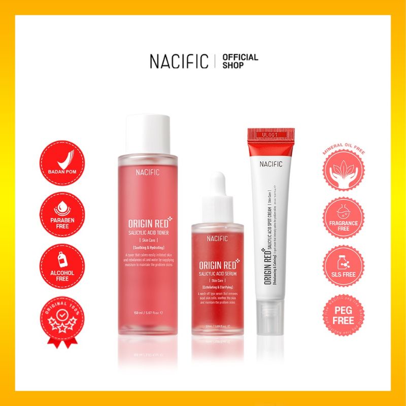 [BACA DESKRIPSI] NACIFIC ORIGIN RED SERUM TONER CREAM