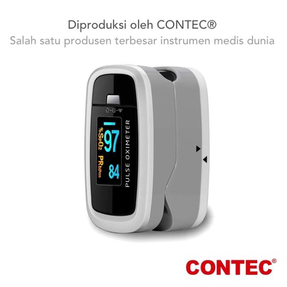 Contec CMS50D1 Fingertip Pulse Oximeter Alat Ukur Kadar Darah