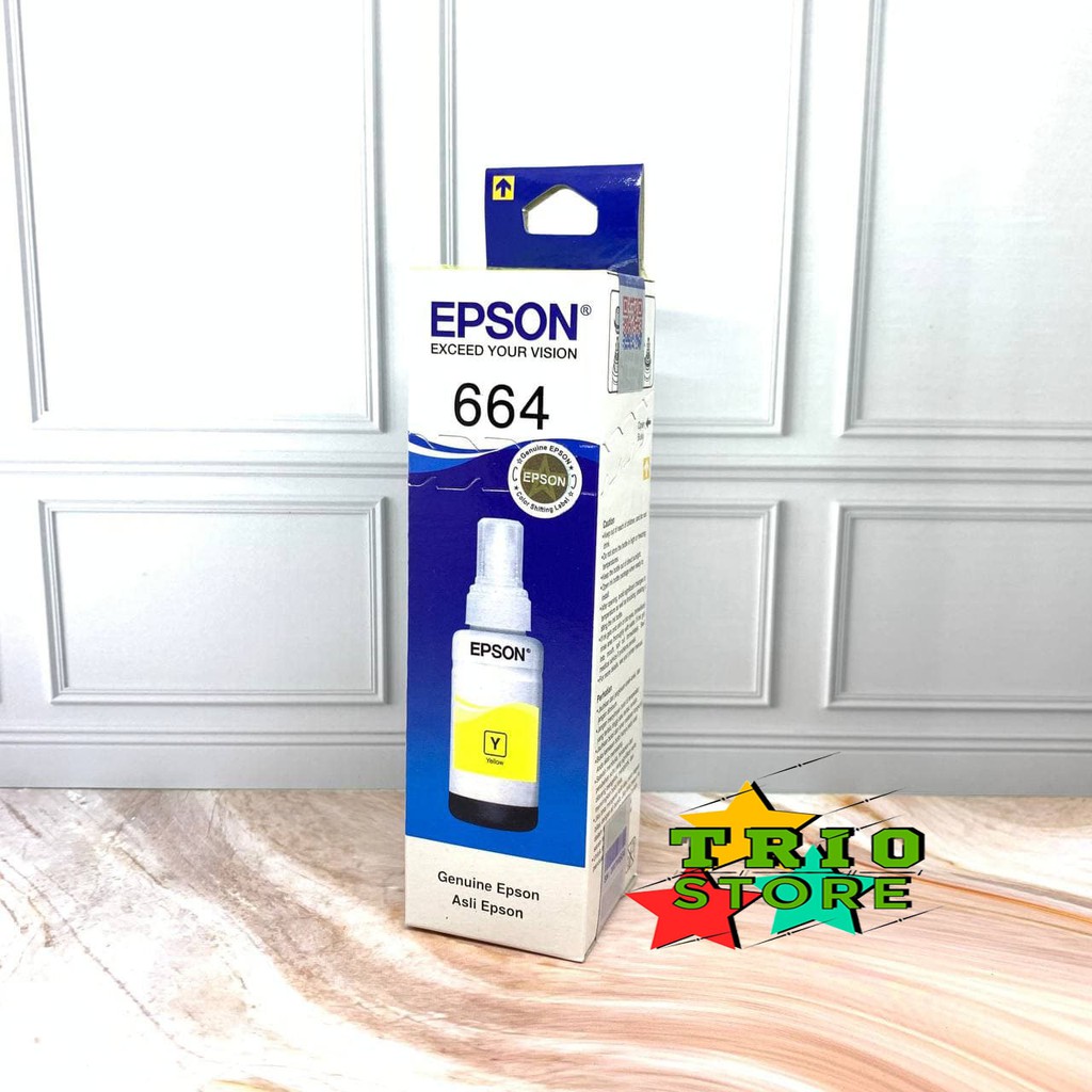 Tinta Epson 664 For Ink Printer L100/L120/L200/L210/L220/L310/L360-Yellow/Kuning
