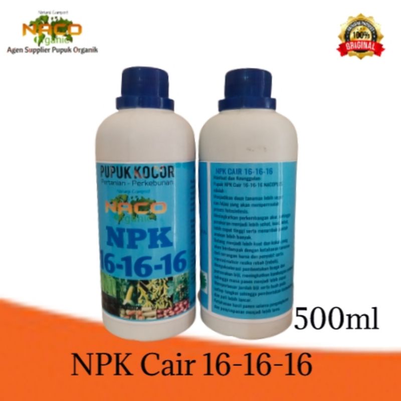Pupuk NPK 16-16-16 Pupuk Cair NPK 16-16-16 Pupuk Masa Pertumbuhan Tanaman
