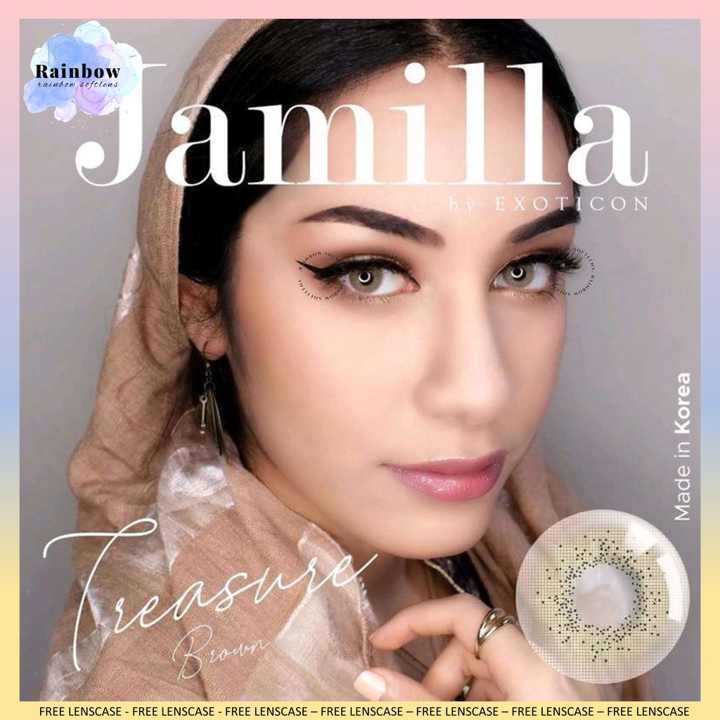 [COD] SOFTLENS X2 JAMILLA NORMAL &amp; MINUS (-0.50 SD -3.00) DIAMETER 14.5MM