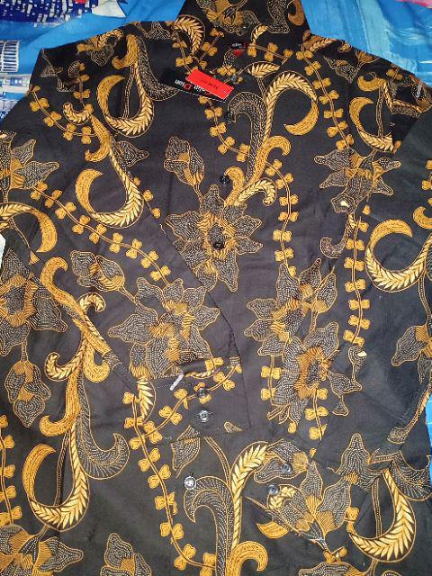 Odza Kemeja Batik Solo Pekalongan Slimfit Lengan Panjang Pria Modern Didimus