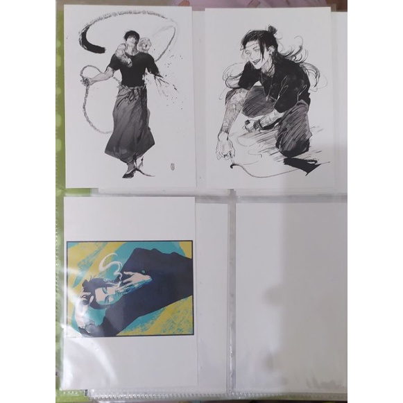 Postcard Jujutsu kaisen Toji Geto by YUD