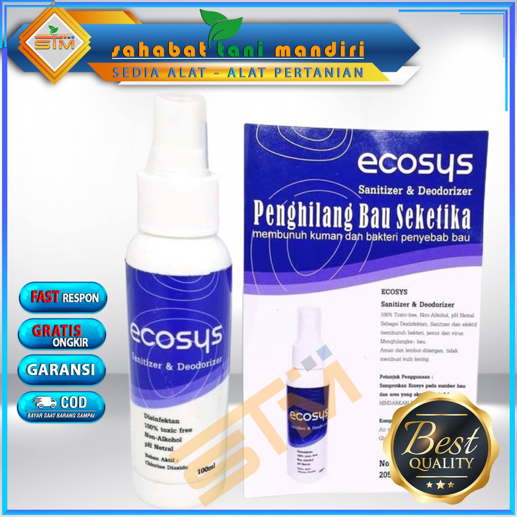 Ecosys Spray Sanitizer Deodorizer Desinfektan