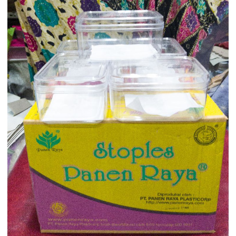 Toples Panen Raya 500gr Kotak SPR 525 Stoples Panen Raya ½kg Kotak per pcs bijian