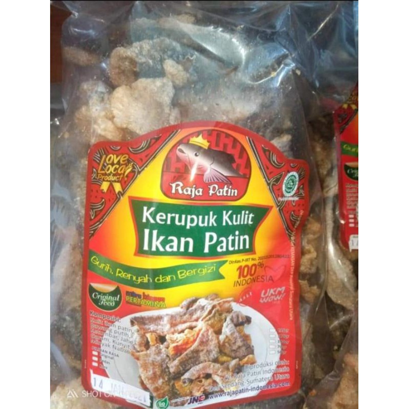 

Kerupuk Kulit ikan Patin