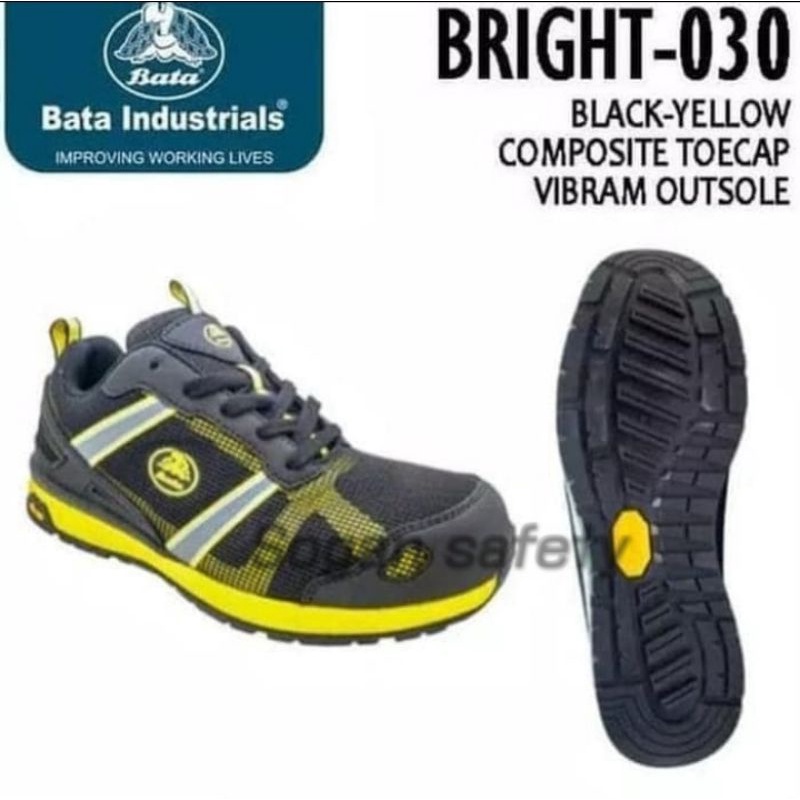Sepatu Bata Safety Shoes Bright 031 / Safety Shoes Industrial Bata