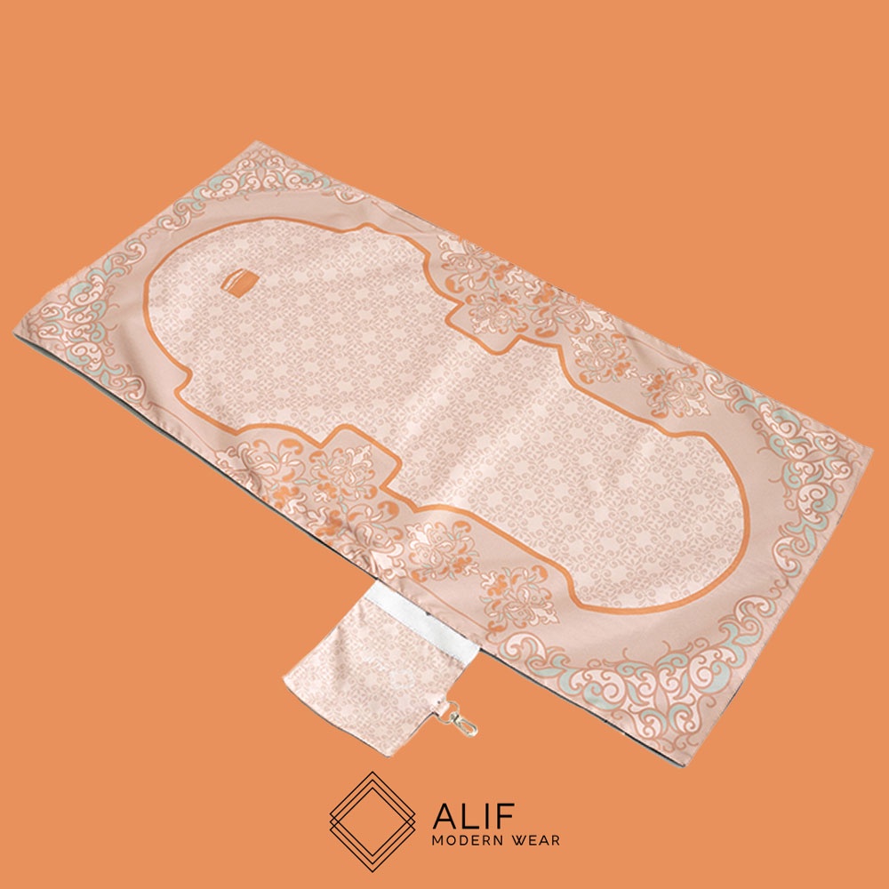 [GRATIS DIGITAL TASBIH] ALIF SAJADAH GENGGAM TRAVEL / SAKU / PORTABLE / WATERPROOF ( ALIF MODERN WEAR SJG-0142 )