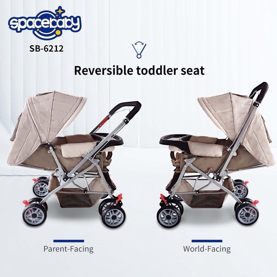 Spacebaby Stroller Reversible Stir SB-6212