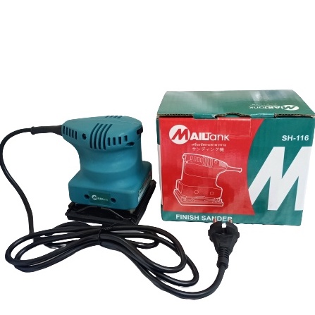 MAILTANK SH116 Elektrik Sander Mesin Amplas Kayu/Mesin Amplas Tembok 220V 200W