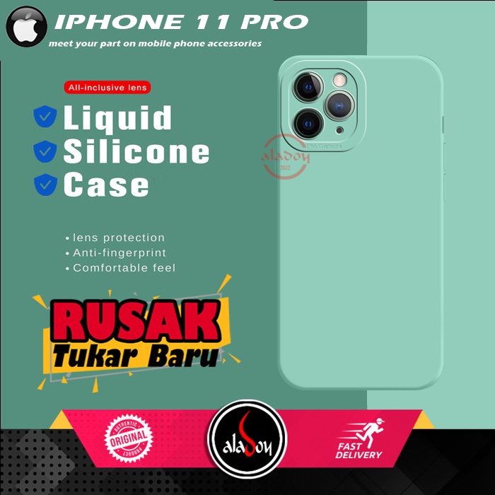 Soft Case Iphone 11 Pro Case Liquid Silicone Pro Camera Premium Casing