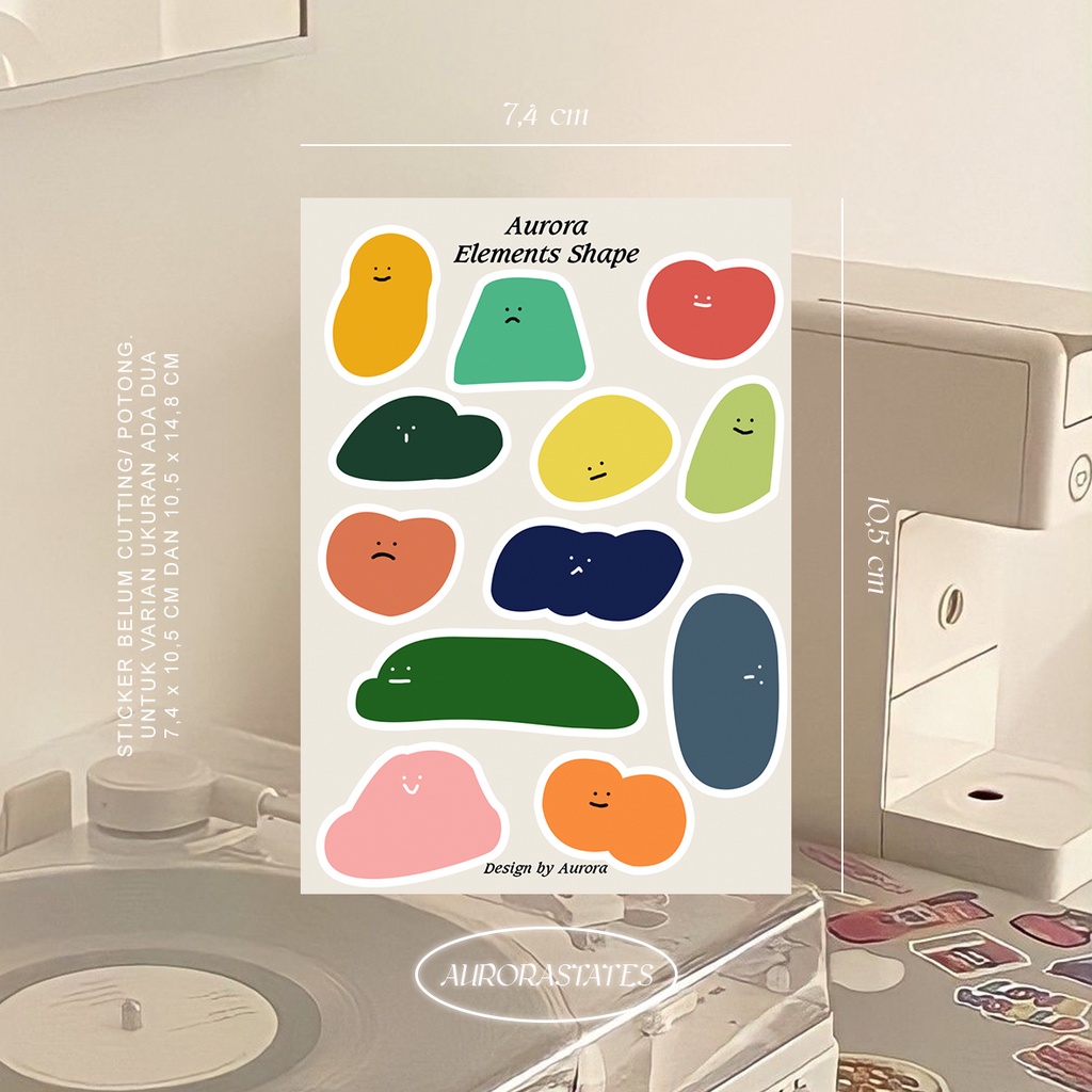 

(SHAPE) STICKER SHAPE | STICKER JOURNAL