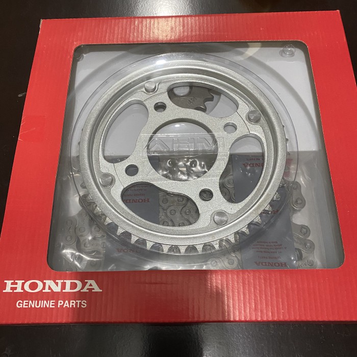 ONDERDIL ASLI Gear Set Gearset Paket Rantai Honda Mega Pro New Megapro Verza KYE [Bandung Sparepart]
