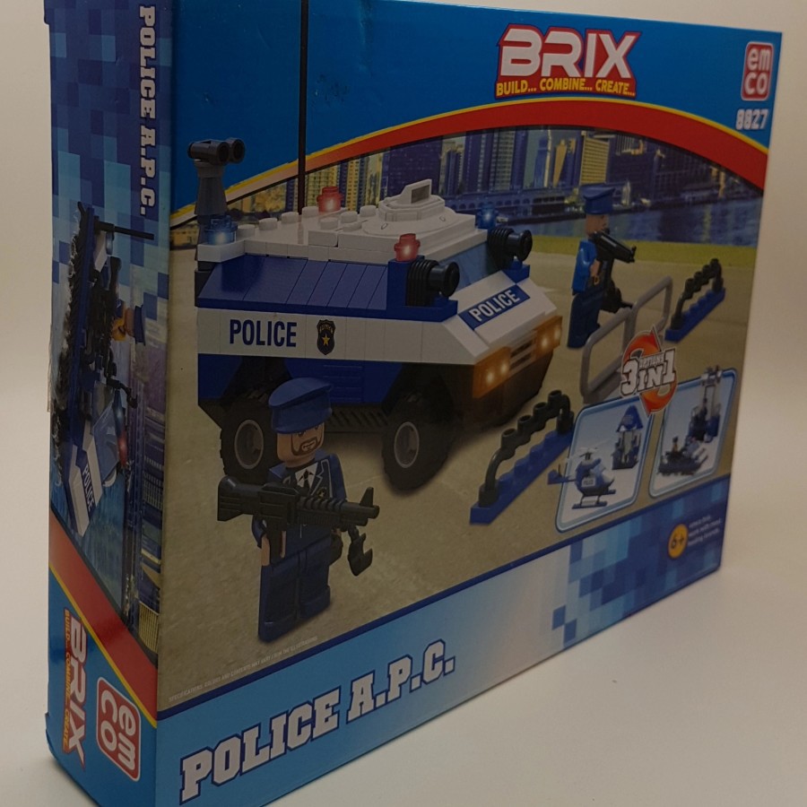 MAINAN EMCO BRIX Police A.P.C Emco 8827 - Polisi A.P.C