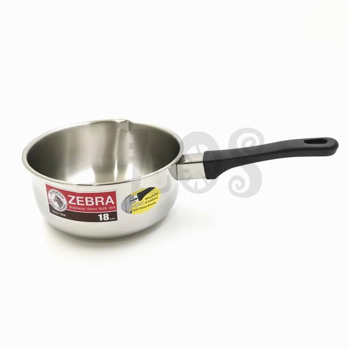 Zebra Saucepan Stainless Steel 18Cm (Sku:00230.00030) - Terbaik 