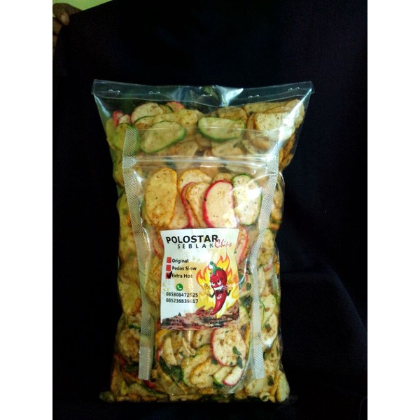 

SEBLAK KERING RENYAH POLOSTAR CHIPS 1000GRAM