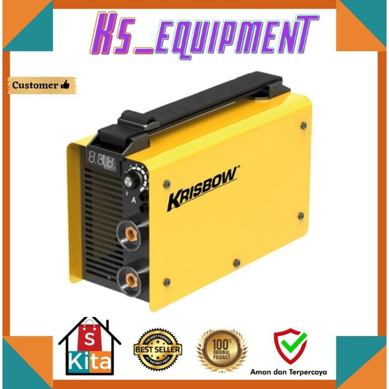 Krisbow Mesin Las Inverter 120 A Vrsd12 las listrik