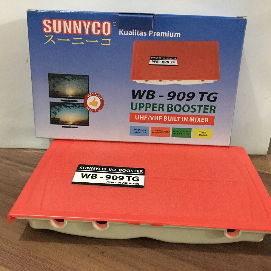 Booster Atas Sunnyco WB909TG Outdoor Antena UHF VHF Murah Berkualitas