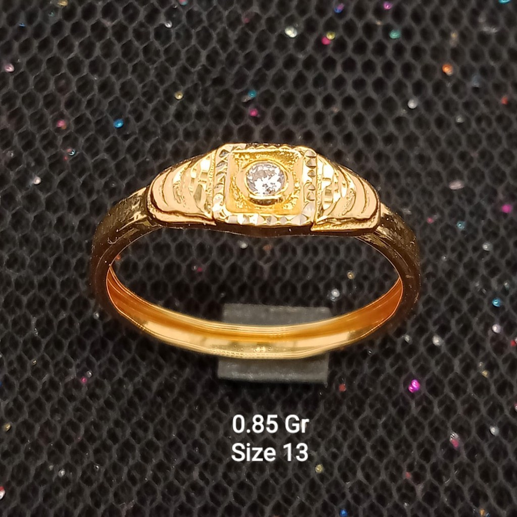 Cincin Emas 17 K - 0.85 gr Kadar 750 - 2427