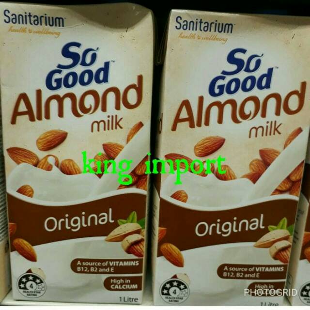 

Sanitarium So Good Almond Milk Original 1ltr Atau So Good Susu Almond