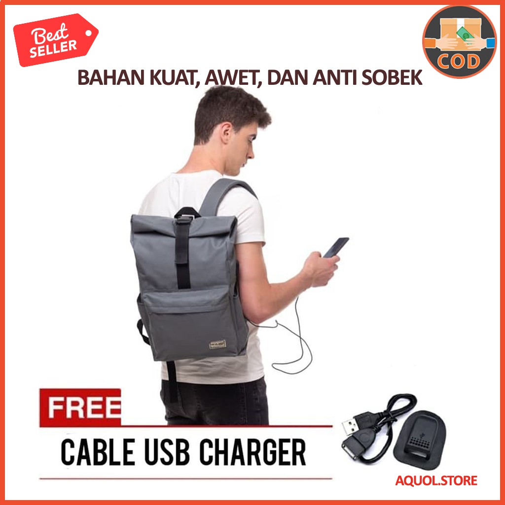 BEST SELLER RANSEL PRIA GUCCI DIMANNE PARASUT N6T3 Tas Backpack Mini Pria Tas Punggung Ransel Mini