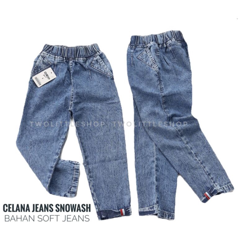 Celana jeans anak panjang snowash