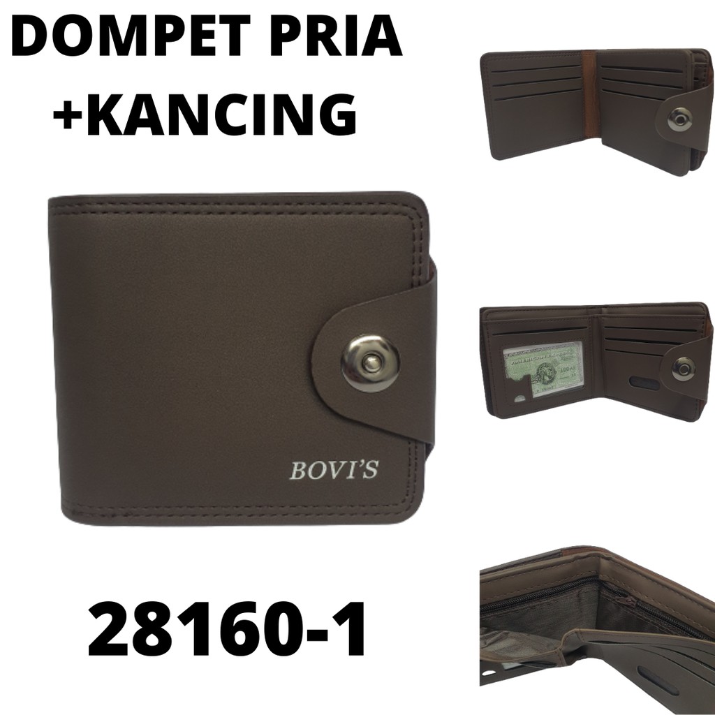 Dompet Pria Murah Branded Kulit Import Keren | Dompet Lipat Terbaru | Dompet Laki Laki Dewasa |