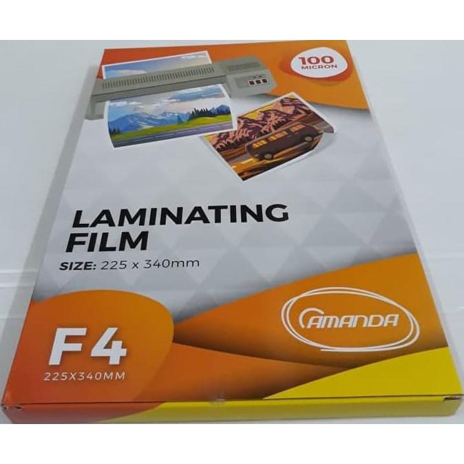 

AMANDA PLASTIK LAMINATING FOLIO 100 MICRON KODE 1327