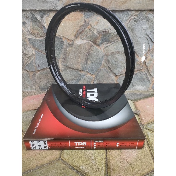 VELG TDR HITAM WX 140 160 185 215 RING 17