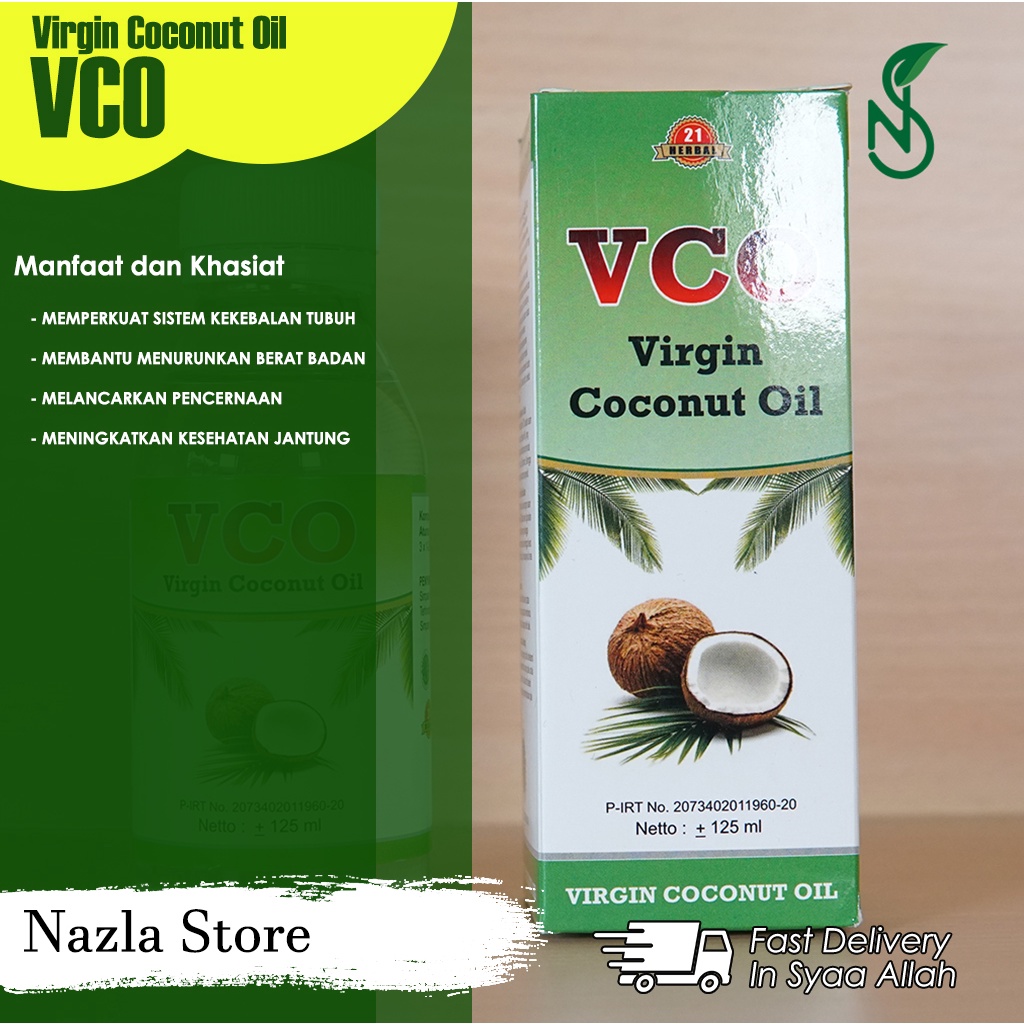 

VCO VIRGIN COCONUT OIL 125ML HERBAL 21