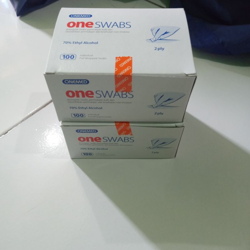 ONESWABS ALKOHOL SWAB ONEMED ONE SWABS KAPAS ALKOHOL ONEMED - SWAB ONEMED