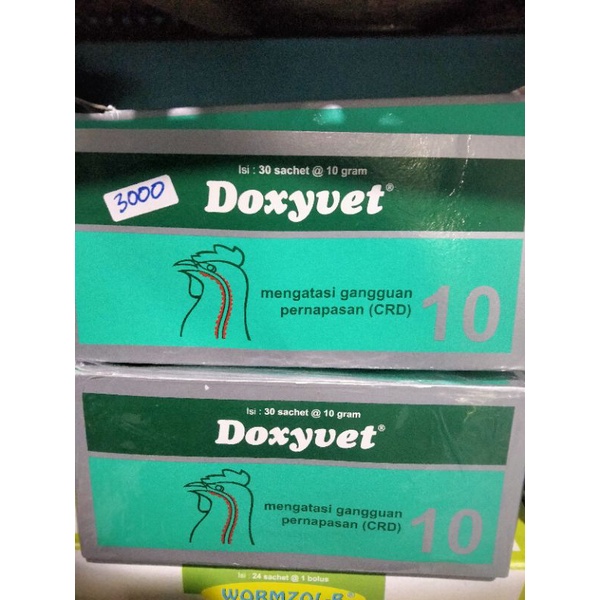 OBAT NGOROK AYAM DOXYVET 10 GRAM