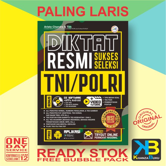 Buku Tni Polri Terbaik Diktat Resmi Sukses Seleksi Tni Polri Shopee Indonesia
