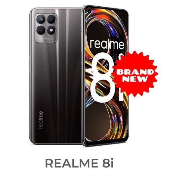 REALME 8 I 8I RELAME8I GARANSI RESMI RAM 4/64 6/128 BARU IMEI TERDAFTAR